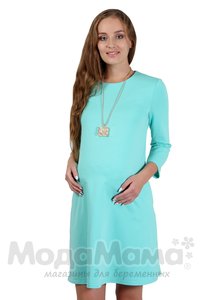 тт5033-Платье для беременных, Аква