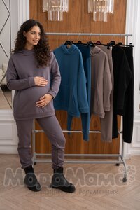 мм904/1-813517-Костюм для беременных (еврофлис), Серый