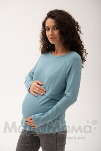 мм112-636304-Лонгслив для беременных и кормящих, Мята