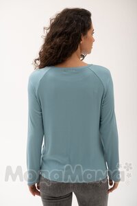 мм112-636304-Лонгслив для беременных и кормящих, Мята