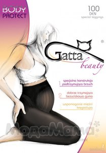 gat100-Леггинсы Gatta 100den, Графит