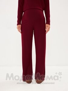 мм910-816108-Костюм для беременных (джемпер+брюки), Бордовый
