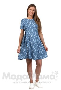 мм508-101253-Платье для кормления, Цветы