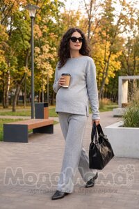 мм910-816113*-Костюм для беременных (рост 160 см), Серое море