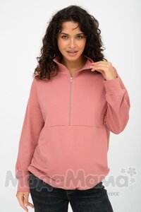 Джемпер для беременных и кормящих, Чайная роза