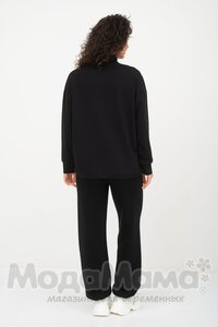 мм608-506209-Джемпер для беременных и кормящих, Черный