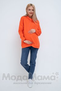 мм604-513509-Джемпер для беременных и кормящих, Коралл