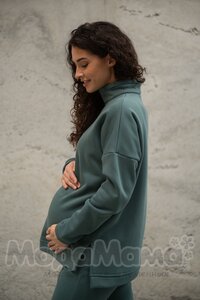 мм913-856117-Костюм для беременных утепл(еврофлис), Папоротник