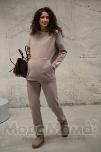 мм904/1-813517-Костюм для беременных (еврофлис), Холодный бежевый