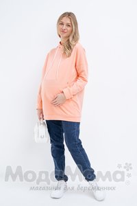 мм604-513509-Джемпер для беременных и кормящих, Пудра