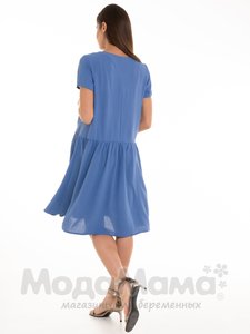 мм532-101257-Платье для беременных, Синий