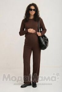 мм816-202105-Брюки (лапша), Шоколад