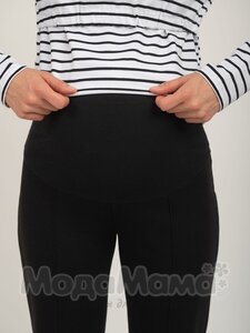 мм817-202106-Брюки (трёхнитка), Черный