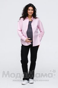 мм137-021614-Майка для беременных и кормящих, Серый