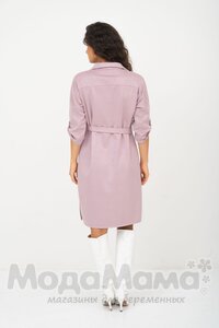 мм541-101878-Платье-рубашка для беременных, Орхидея