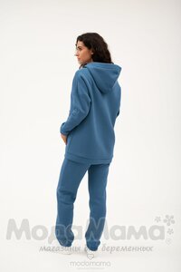 мм904/1-813517-Костюм для беременных (еврофлис), Мор.волна