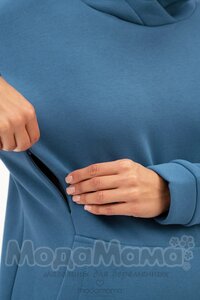 мм904/1-813517-Костюм для беременных (еврофлис), Мор.волна