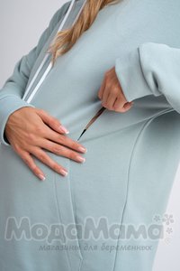 мм604-513506-Джемпер для беременных и кормящих, Ментол