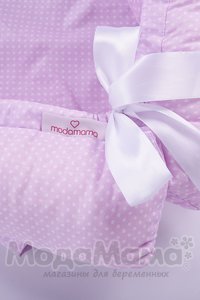 мм400-20-Кокон для новорожденных (Розовый горошек), Роз/горох
