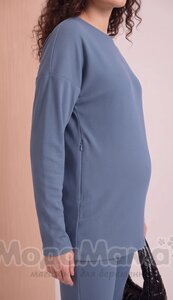 мм923-851116-Костюм для беременных и кормящих, Индиго