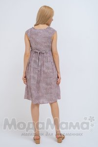 мм522-101551-Платье для беременных и кормящих, Роз/цветы