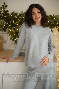 мм910-816113*-Костюм для беременных (рост 160 см), Серое море