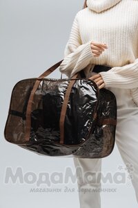 Сумка для роддома тонированная, Шоколад