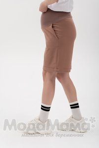 мм914/1-232109-Шорты (двухнитка), Кофе