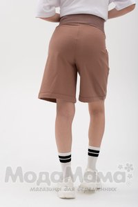мм914/1-232109-Шорты (двухнитка), Кофе