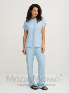 мм936-861677-Костюм-ципао, Голубой