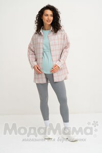 мм801-222155-Леггинсы, Серый меланж