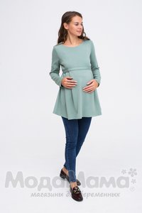мм334/1-611123-Блузка для беременных, Мята