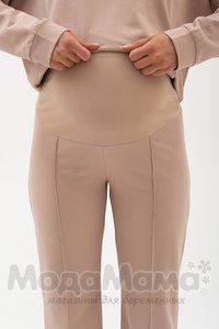 мм817-202109-Брюки (двухнитка), Бежевый