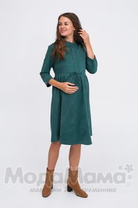 Платье для беременных и кормящих, Изумруд