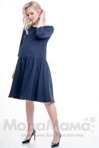 мм532-101367-Платье для беременных, Т.синий