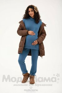 мм904/1-813517-Костюм для беременных (еврофлис), Мор.волна