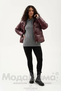 мм801-222125/2-Лосины с лампасом утепленные (мех), Черный