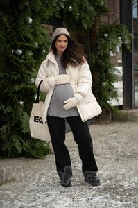 Брюки утепленные (еврофлис), Черный