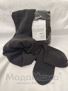 шл11-329-Колготки для беременных 360 den (шерсть), Черный