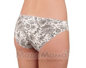 ml208-02-Трусы слипы, Серые узоры