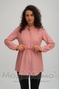 Блузка для беременных и кормящих, Пудра