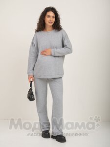 Брюки (трёхнитка), Серый меланж