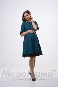 мм509-101464-Платье для кормления, Изумруд