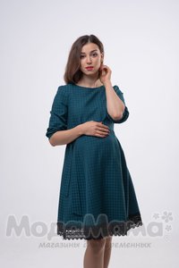 мм509-101464-Платье для кормления, Изумруд