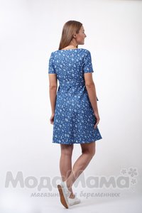 мм508-101253-Платье для кормления, Цветы