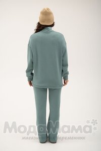 мм918-852117-Костюм для беременных утепл(еврофлис), Малахитовый
