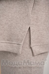 мм929-821113-Костюм для беременных, Бежевый меланж