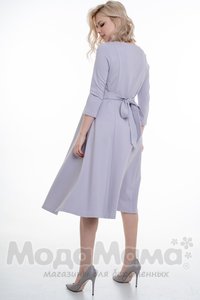 мм503-100122-Платье для беременных и кормящих, Св.серый