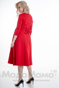 мм503-100122-Платье для беременных и кормящих, Красный