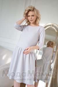 мм532-101367-Платье для беременных, Св.серый
